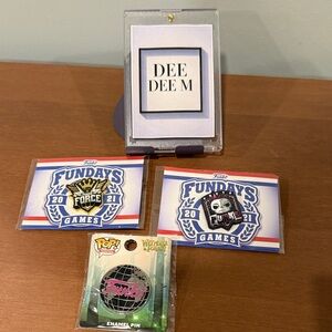 Funko Fundays 2021 Enamel Pin Collection + Bonus Pin